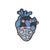 Novelty Pin Heart Alloy Enamel Unisex Brooches