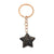 Novelty Star Moon Arylic Metal Unisex Bag Pendant Keychain