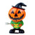 Novelty Winding Skull Clockwork Ghost Hand Winding Pumpkin Head Halloween Funny Clockwork Mummy Head Toy