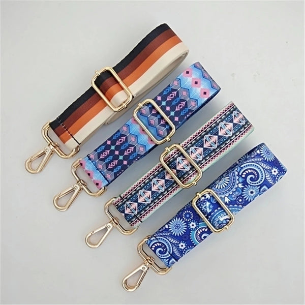 Nylon Flower Sling Strap Bag Accessories