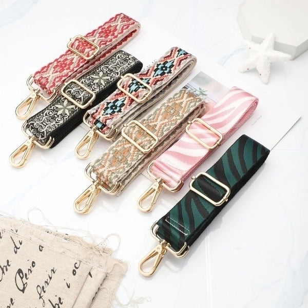 Nylon Flower Sling Strap Bag Accessories