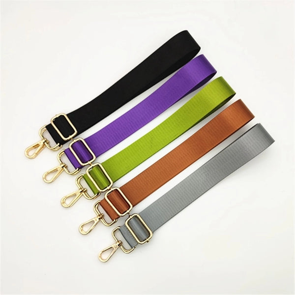 Nylon Solid Color Bag Strap