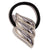 Fashion Circle Titanium Steel Electroplating Hair Ties