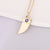 Women Eye Metal Crescent Stainless Steel Electroplating Pendants