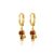 Cartoon Cartoon Zircon Zircon Inlay Earrings