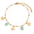 Women Expressive Star Anklets