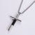 Expressive Cross Stainless Steel Electroplating Pendants