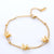 Women Korean Chain Geometric Stainless Steel Electroplating Bracelets