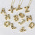 Unisex Letter Zircon Electroplating Necklaces