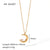 Tennis / Diamond Line Chain Irregular Heart Sphere Heart Geometric Stainless Steel Electroplating Necklaces