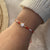 Women Pentagram Star Shell Knitting Bracelets