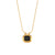 Fashion Ellipse Geometric Stainless Steel 18K Gold Plated Necklaces