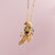 Women Chinese Zodiac Animal Copper Diamond Inlay Necklaces