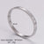 Minimalist Round Stainless Steel Electroplating Bangles