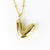 Unisex Letter Zircon Electroplating Necklaces