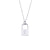 Fashion Letter Geometric Stainless Steel Electroplating Necklaces