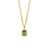 Fashion Quadrilateral Geometric Stainless Steel 18K Gold Plated Necklaces