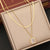 Fashion Quadrilateral Geometric Stainless Steel Electroplating Necklaces