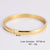 Minimalist Round Stainless Steel Electroplating Bangles