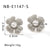 IG Style Pearl Circle Geometric Stainless Steel Electroplating Earrings