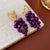 Medieval Grape Fruit Alloy Handmade Earrings