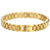 Minimalist Unisex Stripe Geometric Stainless Steel 18K Gold Plated Bracelets