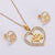 Women Korean Geometric Metal Doll Stainless Steel Pendants