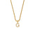 Fashion Letter Geometric Stainless Steel 18K Gold Plated Necklaces