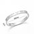 Moderate Luxury Ellipse Titanium Steel 18K Gold Plated Bangles