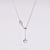 Minimalist Heart Tassel Heart Stainless Steel Electroplating Necklaces