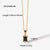 IG Style Chain Geometric Stainless Steel 18K Gold Plated Necklaces