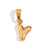 Minimalist Letter Stainless Steel 18K Gold Plated Jewelry Making