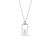 Fashion Letter Geometric Stainless Steel Electroplating Necklaces