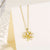 Women Minimalist Geometric Metal Tree Stainless Steel Electroplating Necklaces