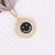 Women Retro Vintage Metal Smile Copper Oil Dripping Pendants