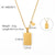 IG Style Sagittarius Virgo Capricorn Scorpius Libra Zodiac Sign Stainless Steel Electroplating Necklaces