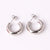 Moderate Luxury Circle Geometric Copper Electroplating Stud Earrings