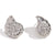 Fashion Shell Geometric Stainless Steel Electroplating Stud Earrings