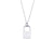 Fashion Letter Geometric Stainless Steel Electroplating Necklaces