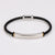 Men Minimalist Geometric Leather Bangles