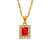 Geometric Stainless Steel 18K Gold Plated Necklaces