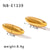 IG Style Droplet Geometric Stainless Steel Electroplating Earrings