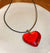 Versatile Heart Geometric Copper Electroplating Necklaces