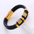 Cute & Edgy Men Irregular Rhombus Titanium Steel Electroplating Bracelets