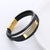 Hip Hop Men Hollow Leather Electroplating String Bracelets