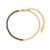 Women Fashion Quadrilateral Round Stripe Geometric Stainless Steel 18K Gold Plated Bracelets