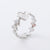 Retro Vintage Women Retro Vintage Heart Stainless Steel Electroplating Rings