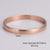 Minimalist Round Stainless Steel Electroplating Bangles