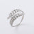 Retro Vintage Women Geometric Geometric Stainless Steel Electroplating Rings