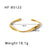 IG Style Octagram Tennis / Diamond Line Chain Asymmetrical Six-Pointed Star Stainless Steel Zircon Inlay Bangles